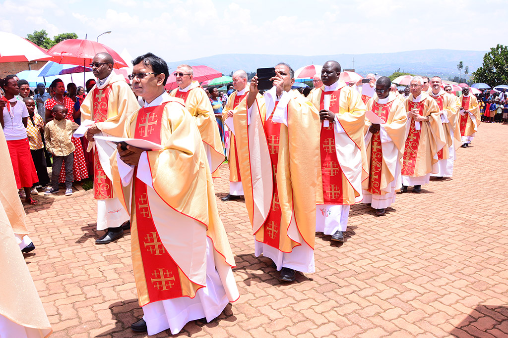 Procession at Kabuga